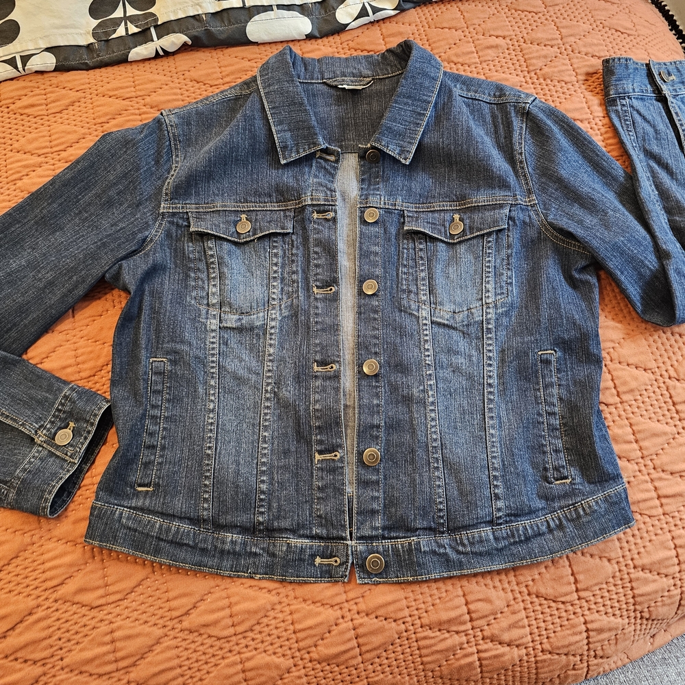 Garnet Hill Indigo Denim Jacket